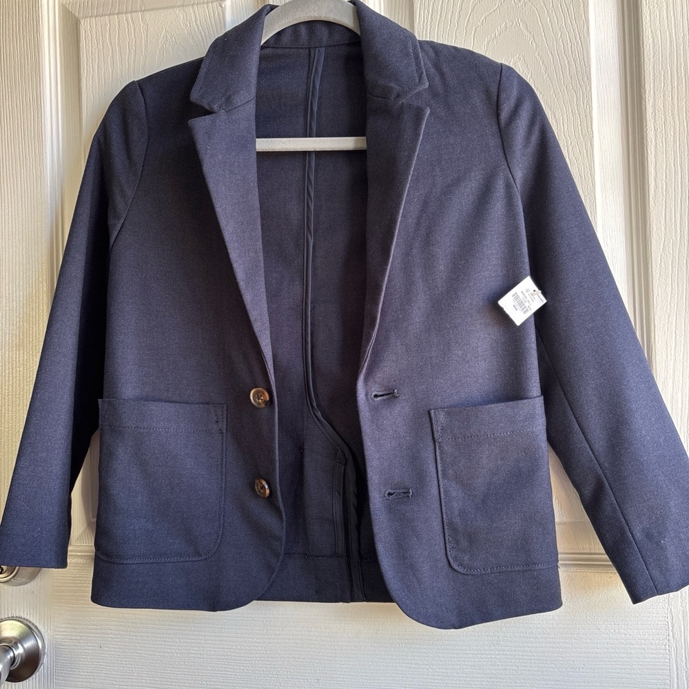 NWT- OLD NAVY | Classic Navy Kid’s Blazer- Unisex Size 8
